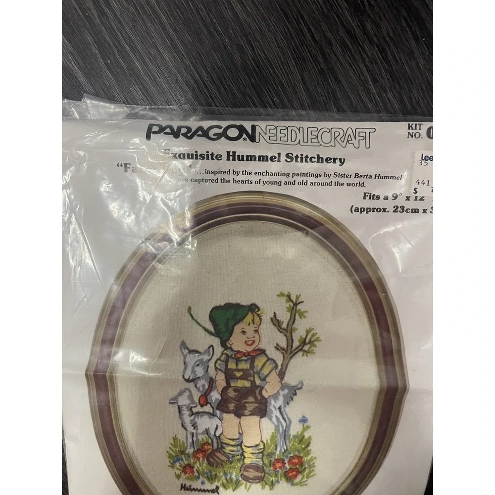 Paragon Needlecraft HUMMEL Stitchery Peasant Boy 9